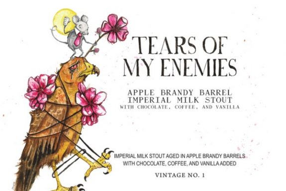 Monday Night Tears of My Enemies Apple Brandy bottle BeerPulse