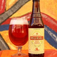 New Belgium Mural Agua Fresca Cerveza bottle BeerPulse