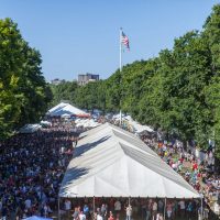 Oregon Brewers Festival overview landscape