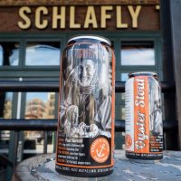 Schlafly Oyster Stout can BeerPulse