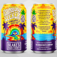 Blakes Hard Cider Rainbow Seeker Pineapple Sage Hard Cider BeerPulse
