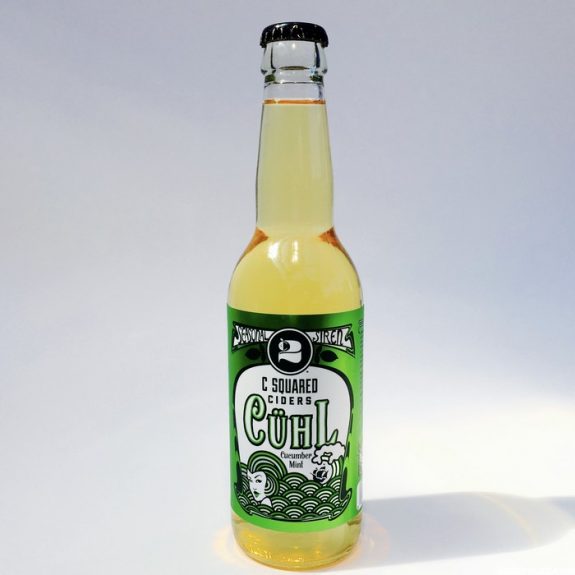 C Squared Cuhl Cucumber cider front BeerPulse