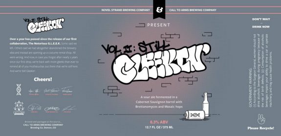 Call to Arms Vol II Still Gleekin label BeerPulse