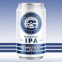 Hi-Wire Bluebeard IPA Asheville City Soccer Club can BeerPulse