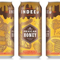 Indeed Mexican Honey Imperial Lager cans BeerPulse