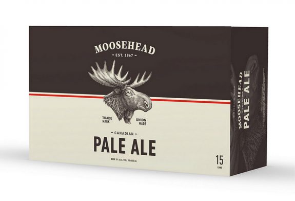 Moosehead Pale Ale will be available in 4pks and 15pks