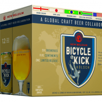 New Belgium Bicycle Kick Kolsch cans BeerPulse