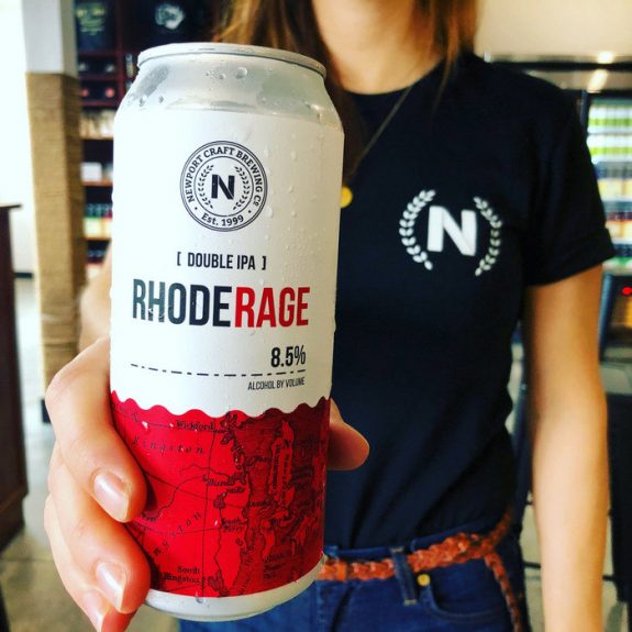 Newport Rhode Rage Double IPA can BeerPulse