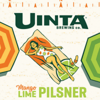 Uinta Mango Lime Pilsner can BeerPulse