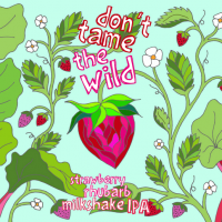 Fiction Beer Dont Tame The Wild Crowler Label BeerPulse II